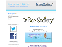 Tablet Screenshot of beesociety.com